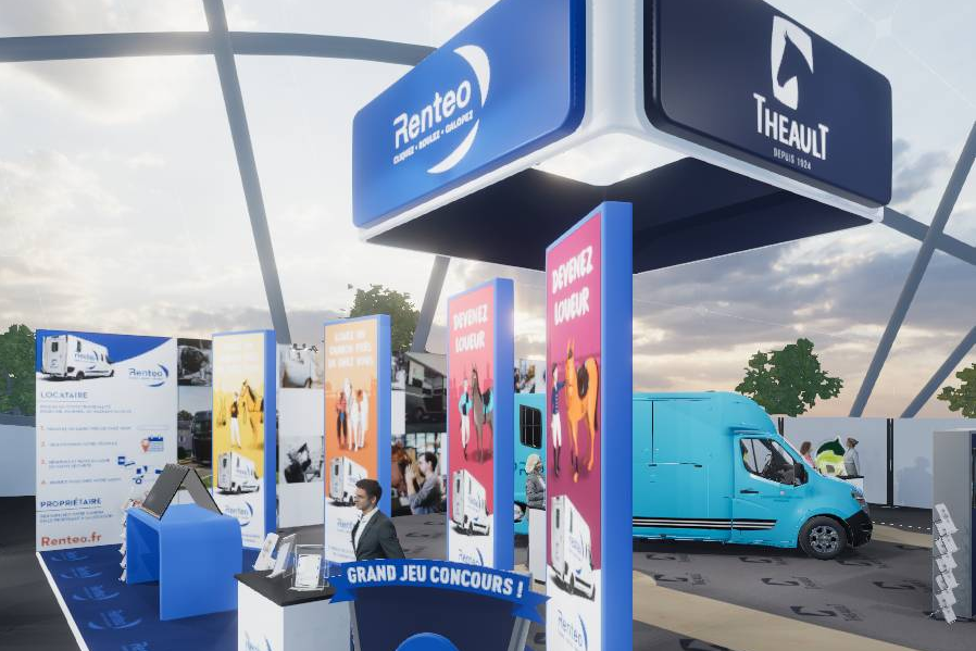 Renteo au Salon Digital du Cheval - Jeu concours